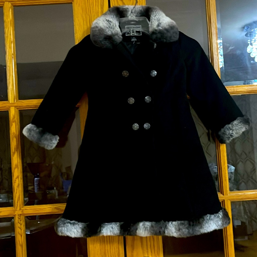 Rothschild Girl’s Peacoat Dress Formal coat, Size 4